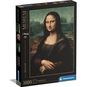 Clementoni Museum Collection - Legpuzzel - Leonardo da Vinci - Gioconda (1000 Stukjes)