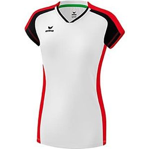 Erima Gandia shirt voor dames, Wit/Rood/Zwart