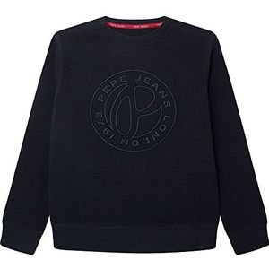 Pepe Jeans Otten Sweats à capuche pour enfants, Bleu (Dulwich), 6 ans