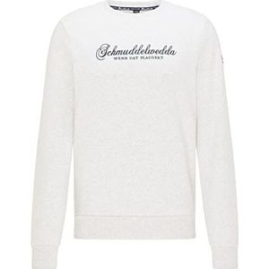 Eissegler Sweat-shirt pour homme, Mélange de laine blanche., XL
