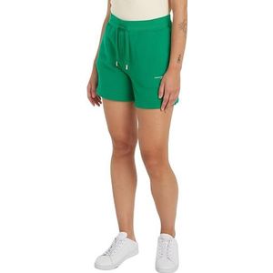 Tommy Hilfiger 1985 Mini Corp Logo Badstof Shorts Dames Shorts, Olympisch groen