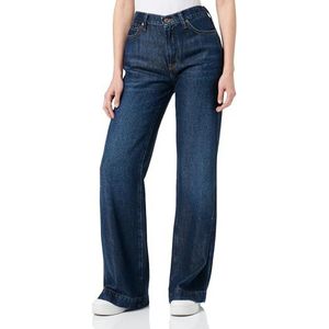 7 For All Mankind Jsdec860 Damesjeans, Donkerblauw