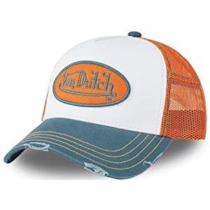 Von Dutch Trucker Cap met Hun Net, Wit.