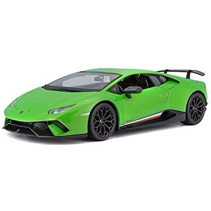Bburago Maisto-1/18 Lamborghini Huracan krachtige auto, M31391, groen