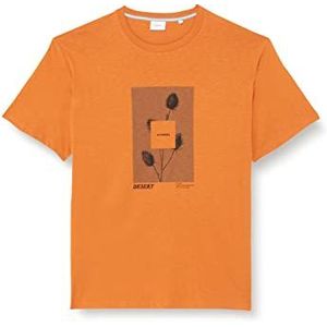 s.Oliver Homme T-shirt à manches courtes, Orange-(021),3XL