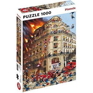 Brandweer Puzzel (1000 stukjes, Francois Ruyer)