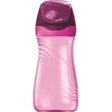 Maped Picnik Origins, drinkfles voor kinderen met beschermdop, druppelvrij en waterdicht systeem, van BPA-vrije kunststof, roze, 430 ml