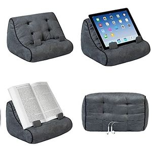 iPad Book Couch standaard | universele tablethouder | boekenhouder | leeskussen | lezen in bed, thuis | compatibel met telefoons, e-readers