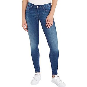 Tommy Jeans Sophie Lr Skny Nnmbs Jeans voor dames, Niceville middelblauwe stretchstof