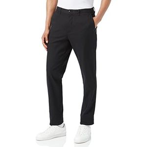 Ted Baker Mmt-genbee-camburn chino vrijetijdsbroek voor heren, zwart, 30 W, zwart.