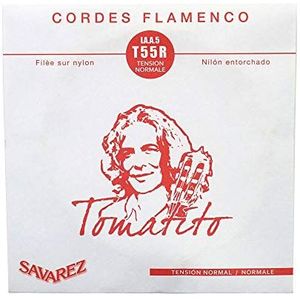 Savarez T55R Tomatexi-to Flamenco gitaar, 5 snaren, roze