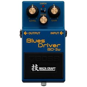 BOSS Waza Craft Blues Driver gitaarpedaal (Bd-2W) met standaard en individuele geluidsmodi