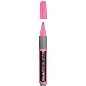 Stanger 180009508 markeerstift TM 100 softgrip roze