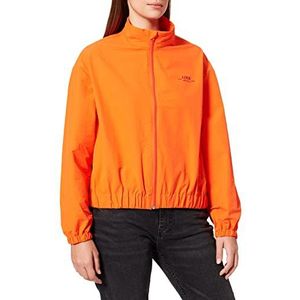 Jack & Jones Jjxx Jxhailey ATHL jas Noos dames, rood en oranje.