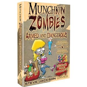 Munchkin - 332189 - kaartspel - Zombies Armed & Dangerous met 6 Pawns