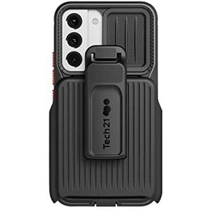 Tech21 Evo Max beschermhoes voor Samsung Galaxy S22 – Ultra beschermende en robuuste beschermhoes met holster en meervoudig valbescherming van 6,1 m