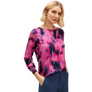 Street One A320805 T-shirt met lange mouwen voor dames, Bright Cozy Pink