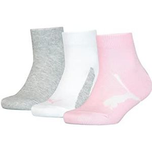 PUMA Kids' Bwt Quarter Socks (3 stuks) Unisex Kids Sokken (3 stuks), 31-34