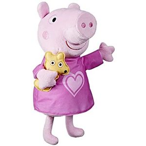 Peppa Pig Peppa zingend pluche wiegenliedje met beer, 3 liedjes, 3 zinnen, vanaf 3 jaar, meerkleurig