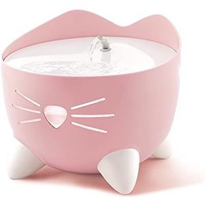 Catit Pixi waterfontein voor katten, 2,5 l, roze