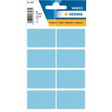 HERMA 3693 multifunctionele etiketten (25 x 40 mm, 5 vellen, mat papier) zelfklevend, huishoudetiketten voor opschrift, 40 blauwe zelfklevende etiketten
