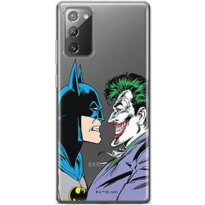 ERT GROUP Coque de téléphone portable pour Samsung GALAXY NOTE 20 Original et sous licence officielle DC motif Batman & Joker 005 adapté à la forme du téléphone portable, partiel imprimé