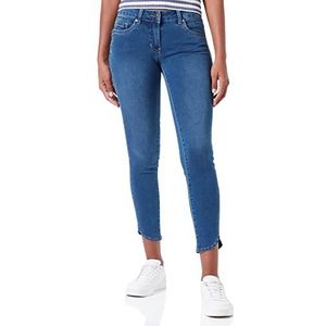 Million X Ritssluiting Victoria Enkle Jeans Dames, Jeans Steenblauw, 34 W/28 l, jeans blue pierre