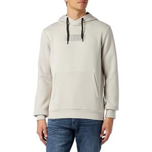 Mizuno Pull à capuche pour homme, Gris, S