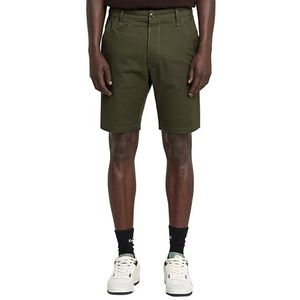 G-Star RAW Bronson 3.0 Slim Chino Short, meerkleurig (Shadow Olive/Asfalt Hb D26337-d919-h048), 29 W, Veelkleurig (Shadow Olive/Asfalt Hb D26337-d919-h048), 29 W