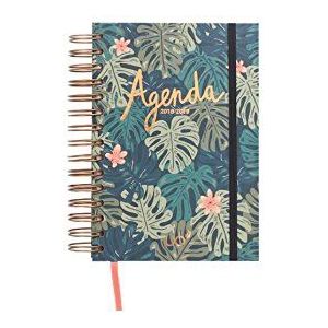 UO AG189PD2 Planner 2018 – 2019 Dagpagina Paradise