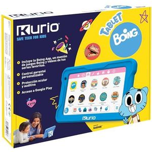 Diset Kurio Boing tablet voor kinderen van 3 jaar met ouderlijk toezicht, 7 inch tablet, Boing App, Google Play - ideaal voor ouders die op zoek zijn naar een veilige kindertablet