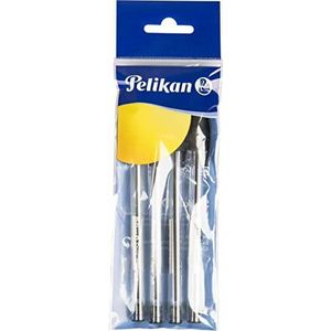 Herlitz 4 stuks balpennen zwart stick super soft