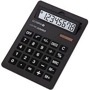 Olympia LCD rekenmachine 908 zwart