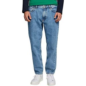 ESPRIT Jean rétro dans une coupe confortable avec denim durable, 902/Bleu moyennement délavé, 34W / 32L