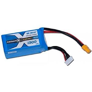 Maniax Maniax-1300mAh 22.2V 45C Expert RC-batterijen, meerkleurig (MXP6S-1300-45C)