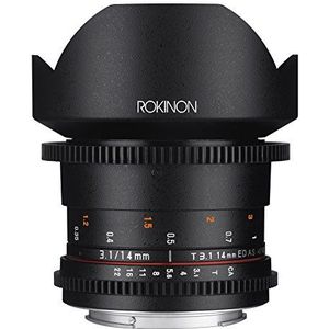 Rokinon Cine DS DS14M-N 14mm T3.1 ED AS IF UMC groothoeklens voor Nikon