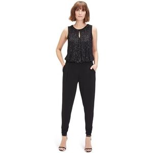 Vera Mont 0288/4835 jumpsuit voor dames, zwart.