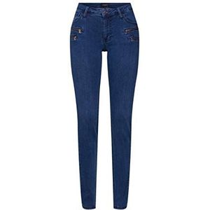 Freequent Aida-Je-Denim dames slim jeans, blauw (medium blue 3960), 31 W/33 L, blauw (medium blue 3960)