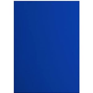 Vaessen Creative Florence 2927-050 - 10 vellen glad papier voor scrapbooking, kaarten maken, decoupage en andere papierknutselwerkjes, blauw, 216 g/m²