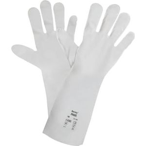 Ansell Barrier 02-100 handschoenen van folie, gelamineerd, bescherming tegen chemicaliën en vloeistoffen, wit, maat 10 (12 paar)
