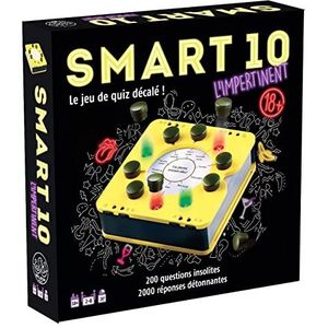 Wilson Jeux | Smart 10 de brutale Franse versie | Grappig en dedicated quizspel voor alle 18+ | Nomadisch quizspel voor 2 tot 8 spelers | Quizspel met 200 ongebruikelijke vragen | MA002