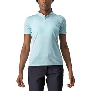 CASTELLI Polo pour femme, Noir, XS