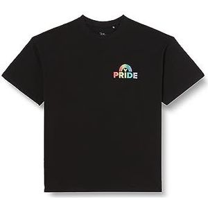 Disney Medmickts151 T-shirt voor heren, 1 stuk, zwart.