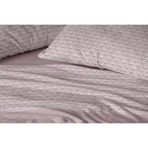 Burrito Blanco Koraal lakens | bed van 120 cm (+ maten beschikbaar) | Winterlakens | Design 767 | Granaatkleur (120 x 190/200 cm)