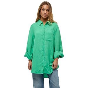 Minus Dames Marly overhemd Oversize, 475 Apple Green, 46, 475 Apple Green