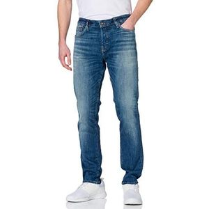 JACK & JONES Jeans Slim/Straight Fit Tim Vintage CJ 336, Denim blauw