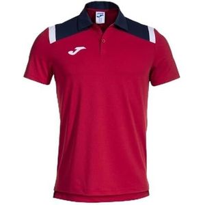 Joma Toledo Poloshirts voor heren, rood/marineblauw