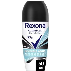 Rexona Deodorant voor dames, anti-transpirant, 72 uur, onzichtbaar, 50 ml
