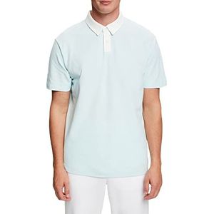 ESPRIT Collection 023eo2k303 Poloshirt voor heren, 390/Light Aqua Green