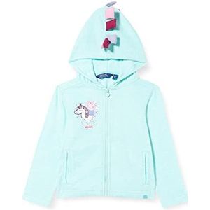 Regatta Peppa Zip Through Uniseks sweater, abruba blu marl